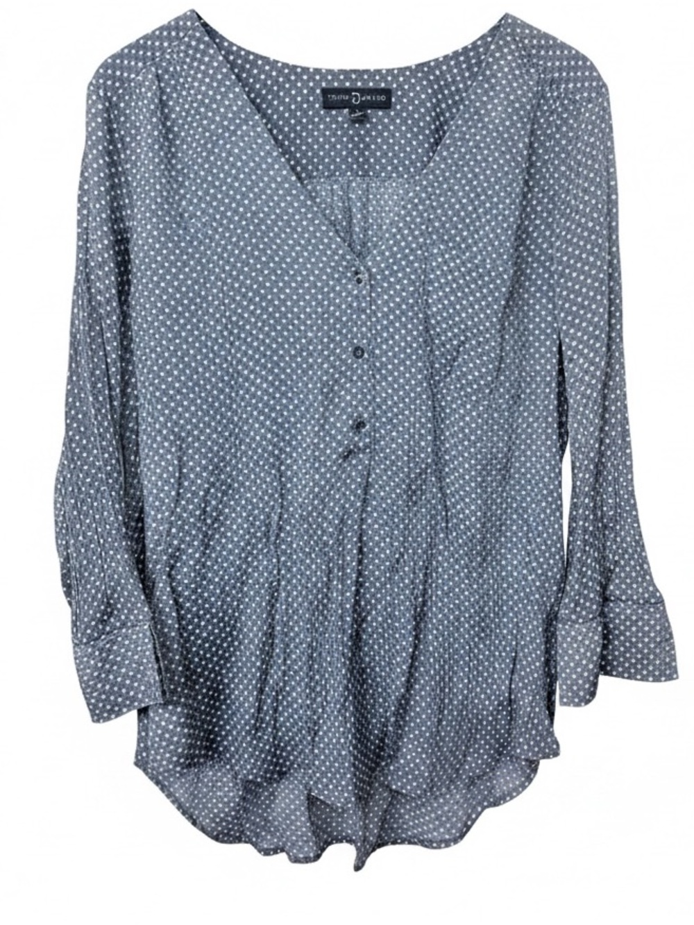Fred David Semi Sheer Top L